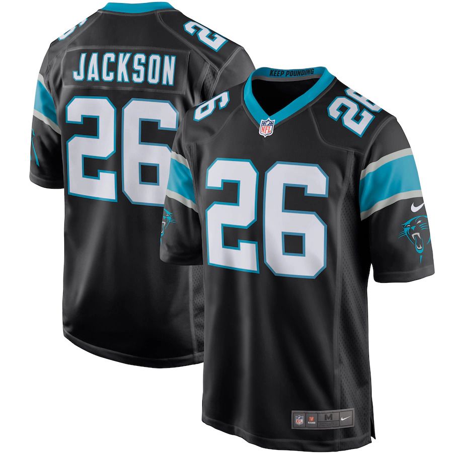 Men Carolina Panthers #26 Donte Jackson Nike Black Player Game NFL Jersey->carolina panthers->NFL Jersey